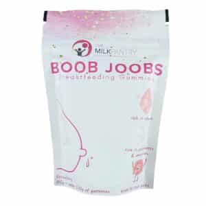 Boob Joobs Breastfeeding Gummy Mix – DIY Strawberry Lactation Gummies with Collagen, Australian Made Wellness Mix for Breastfeeding and Postpartum Self-Care
