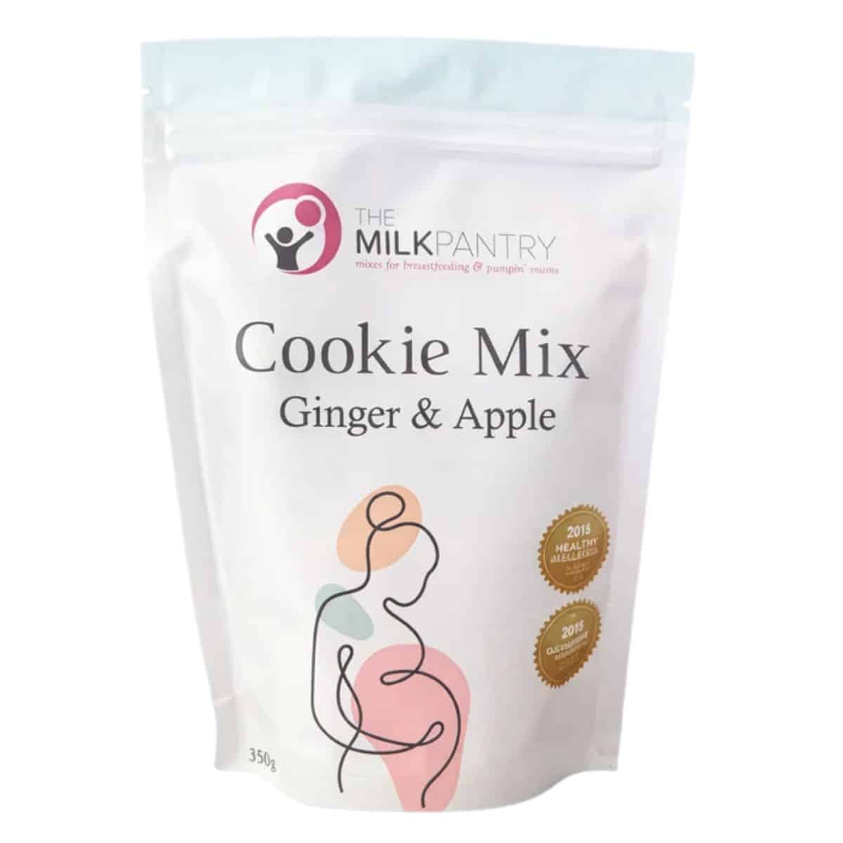 Morning Sickness Ginger & Apple Cookie Mix for pregnancy, a comforting homemade baking mix created for expectant mums with warming ginger and sweet apple flavours.