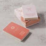 Motherhood Affirmation Cards Open On Box