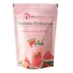 Watermelon & Mint Mumma Hydration Mix for pregnancy and breastfeeding – Australian made electrolyte hydration drink supporting mums' hydration, energy, digestion and everyday wellbeing.