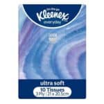 Kleenex On The Go 3 Ply Tissues Blue