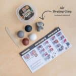 Whats Included with the Neutrals Super Clay Moonrise Kids Air Dry Clay