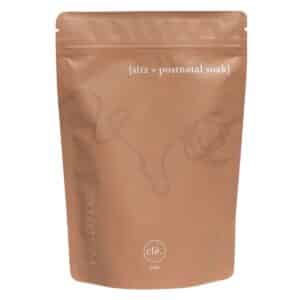 Restore Sitz and Postnatal Soak 200g postpartum bath salts with Epsom salts, witch hazel, calendula and essential oils