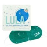 Eucalyptus scented self-warming eye mask with soft lightweight fabric