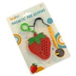 Strawberry Magnetic Pad Keyring Sensory Toy Packaging