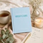 The Little Book of Self-Care styled as a thoughtful wellness and self-care gift in Australia
