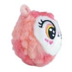 Bouncible Hedgehog Hazel pink plush toy for kids side view