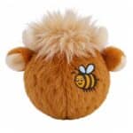 Bouncible Highland Cow Hank With Embroidered bee on back