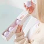 Showing The Contents of The Childrens Sweet Dream Lavender Bath Bombs