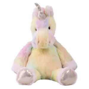 Fro-Yo Unicorn 23cm multi-coloured plush toy with super-soft fabric and a gently weighted floppy body