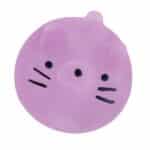 Washable solid TPR cat sensory toy for busy hands