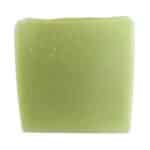 natural handmade soap bar with pine and lime fragrance