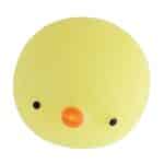 Washable solid TPR chick sensory toy for busy hands