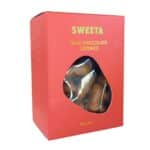 Milk Chocolate Licorice 100g with soft black licorice pieces coated in rich milk chocolate